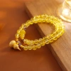 Hyacinth diseño original topacio doble cascada llevar mano cadena nacional marea chapado en cobre arena de oro calabacín pulsera 2025 boom accesorios details Picture